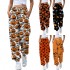 Halloween Pajama Pants Women halloween elements design Halloween Costumes Lounge Pants Trousers Women