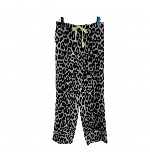 Casual women's pants trousers loose korean loose pants leopard pants