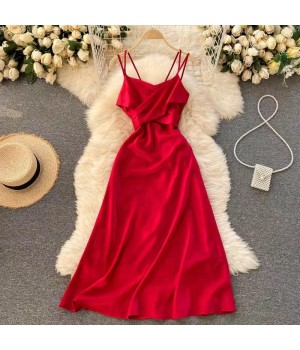 2024 women clothing fashion summer casual ladies dresses wholesale maxi summer casual women long dresses