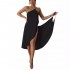 2024 new solid color sexy beach dress halter with short dress women