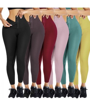 Solid Casual Sexy Fashion Streetwear Skinny Sports Yoga Pants Women Clothing Joggers Jogging Legging Women'S Pants & Trousers