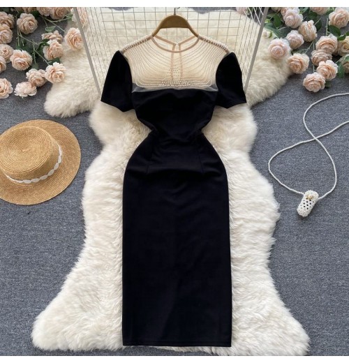 2024 Stock Ladies Women's Casual Korean Dresses Lady Elegant Clothes Manufacturers Ropa Modest Fashion Brand Labels