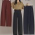 2025Winter Warm Casual Women's Pants Elegant Trousers for Comfort and Style