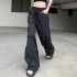 western style casual loose wide leg pants high waist women's pants & trousers 2023 women clothing