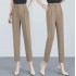 Suit pants for women in Spring and Autumn 2024, new high waisted loose fitting pants with slimming trousers casual pants