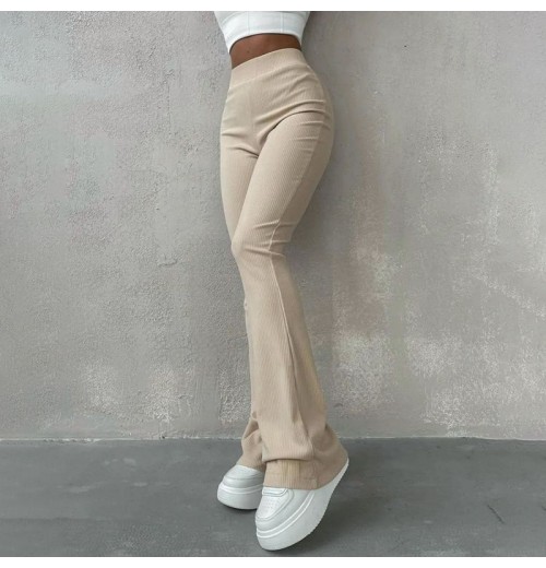 Bomblook M22PT447 Fall 2024 Women Clothes Streetwear Flares Women's Trousers Long Pant Yoga wide Leg