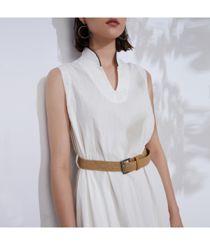 Luxury Women's Clothing Wholesale Summer Clothes for Women Elegant Cotton Dress lady Garment Supplier Shenzhen