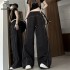 Y2K Casual Pants Women Streetwear Baggy Track Trousers Loose Hip Pop Wide Leg Pants