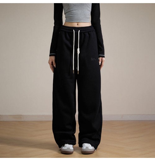 Women baggy sweatpants loose fitted sweatpants heavyweight loose wide leg sweatpants women