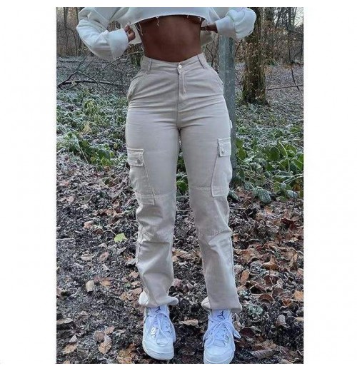 Ready to ship S-XL fall clothes 2022 cargo pants Wholesale stretchy women's pants & trousers