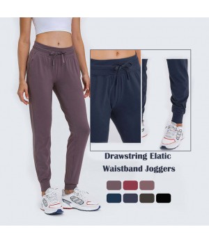 Wholesales Casual Gym Fitness Wear Women's Workout Joggers Yoga Pants Quick Dry Women's Pants & Trousers High Waist Tight Pants