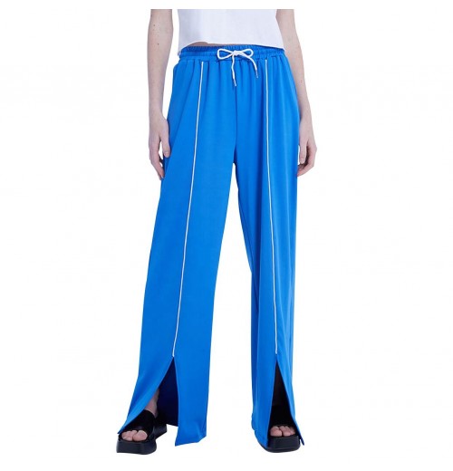 Custom Essential Plus Size Women's Pants & Trousers Oversized Baggy Flare Straight Wide Leg Sweatpants Track Pants for Women